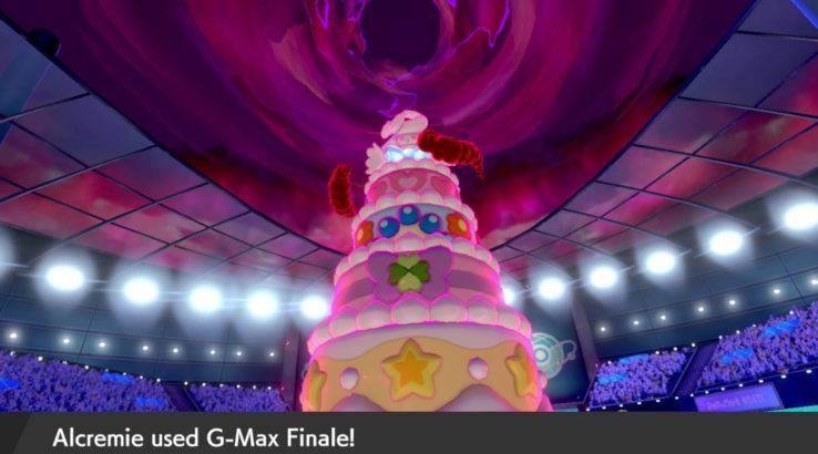 pokemon sword shield alcremie gigantimax