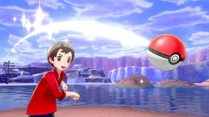 pokemon sword shield pokeball throw