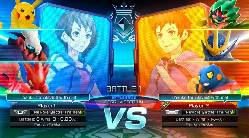 pokken tournament dx team battle