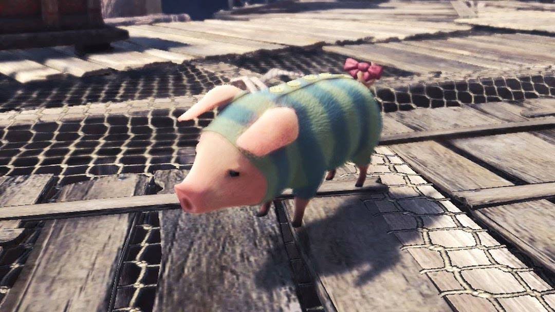 poogie monster hunter world costumes capcom