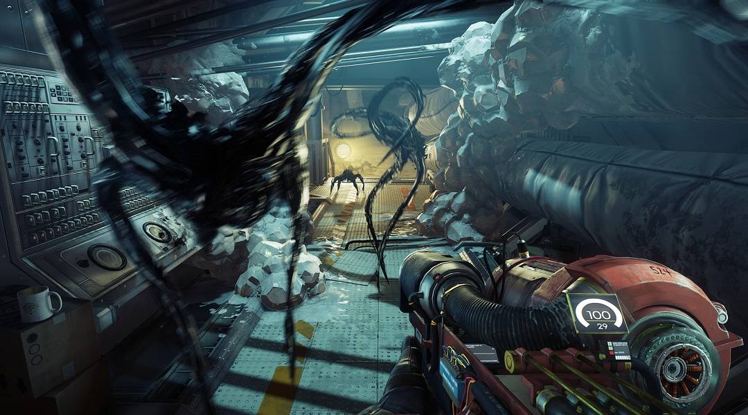 Prey Lets Players Turn Into Toilet Paper - Gloo Gun concept art