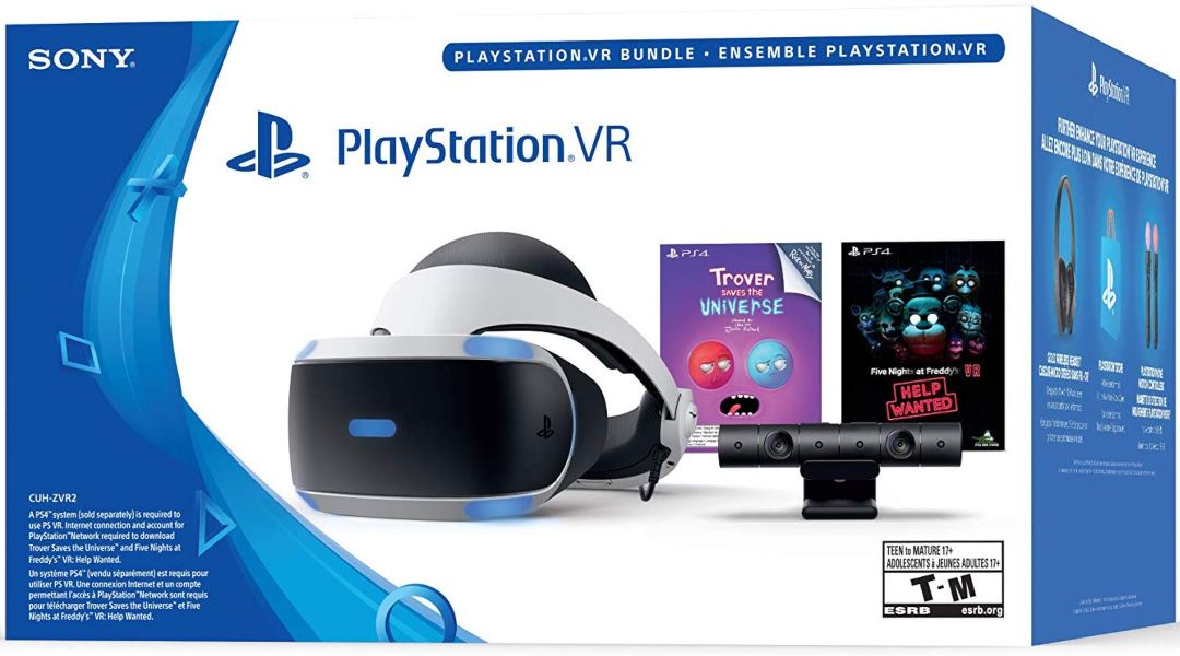 ps vr bundle with five nights at freddys