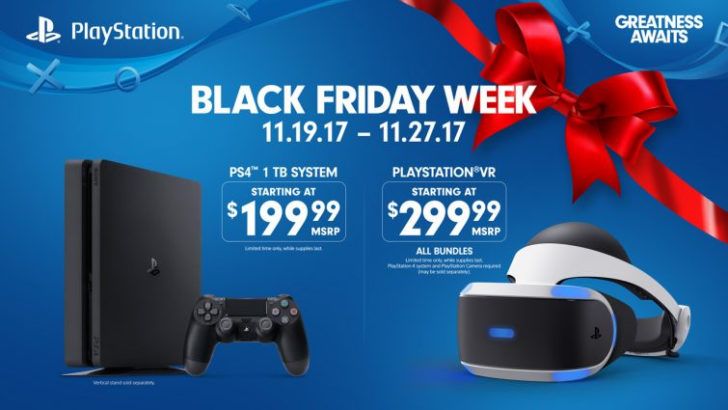 PS4 Black Friday 2017 Sales