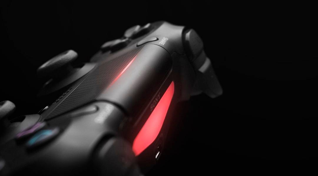 ps4 controller red light bar