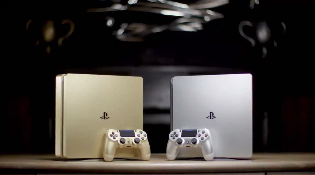 ps4 slim gold silver launch trailer