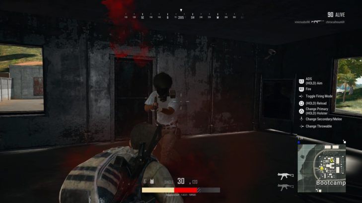 Player Unknown's Battlegrounds on PS4 - damage