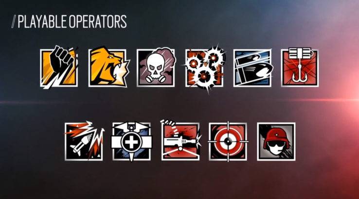 Rainbow Six Siege Outbreak Operators