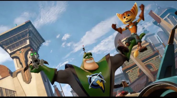 Ratchet &amp; Clank Movie Debuts First Trailer - Clank, Captain Qwark, and Ratchet