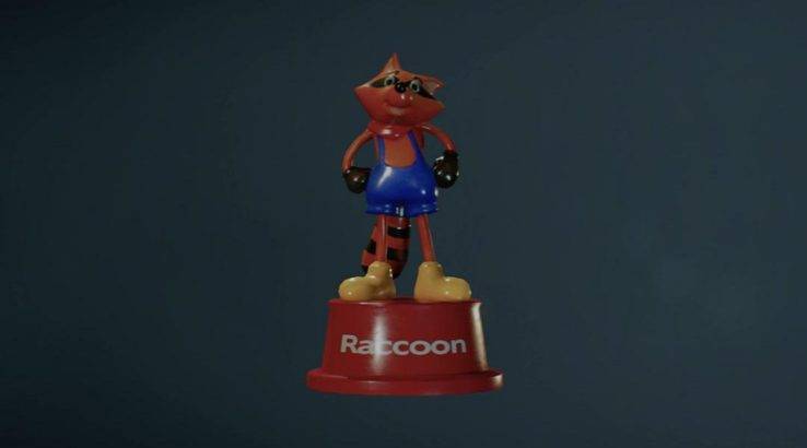 Resident Evil 2 Remake Raccoon Toys