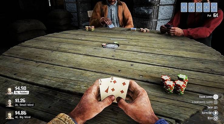 poker table locations rdr2