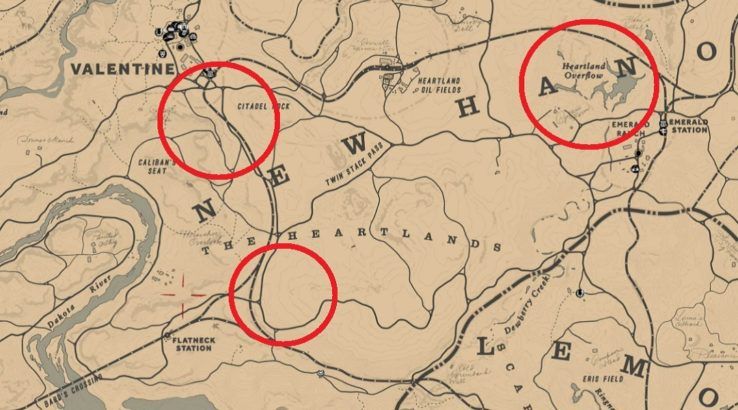 red dead redemption 2 american bison locations