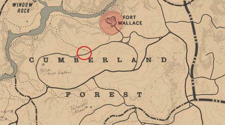 red dead redemption 2 cumberland forest mail carriage location