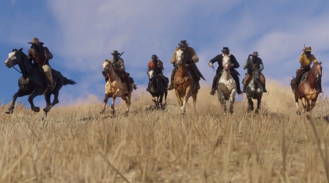Red Dead Redemption 2 footage