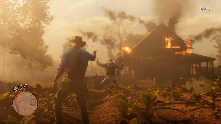 red-dead-redemption-2-gunplay-screenshots-burning-house