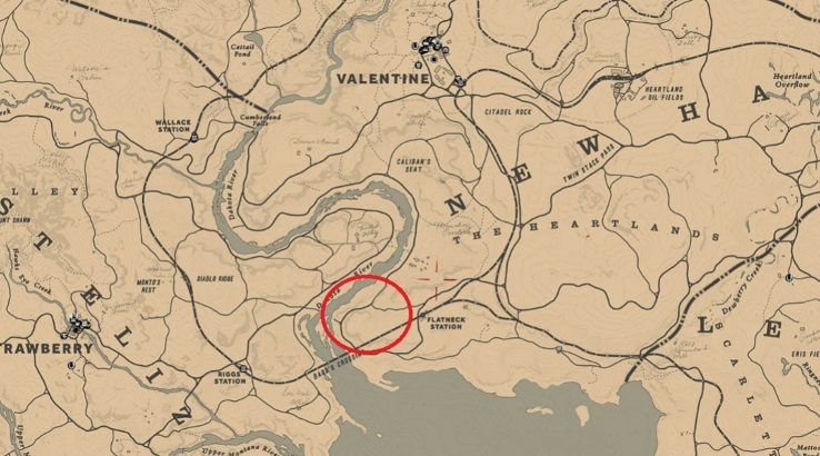 red dead redemption 2 maximo location