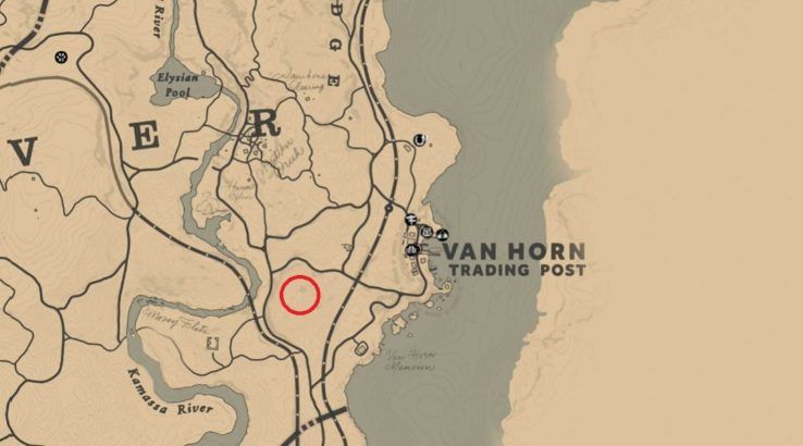 red dead redemption 2 poisonous trail treasure map snake mound