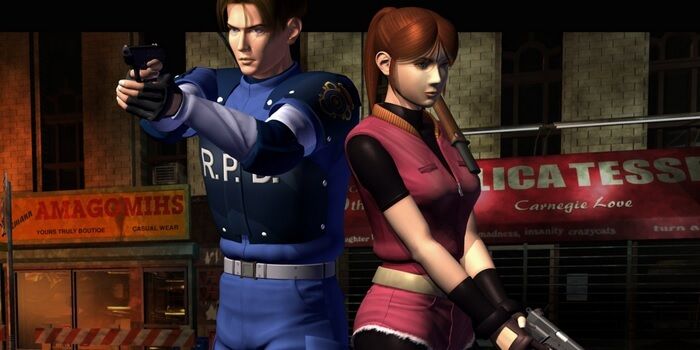 Capcom Asks Fans About Resident Evil 2 Remake - Claire and Leon