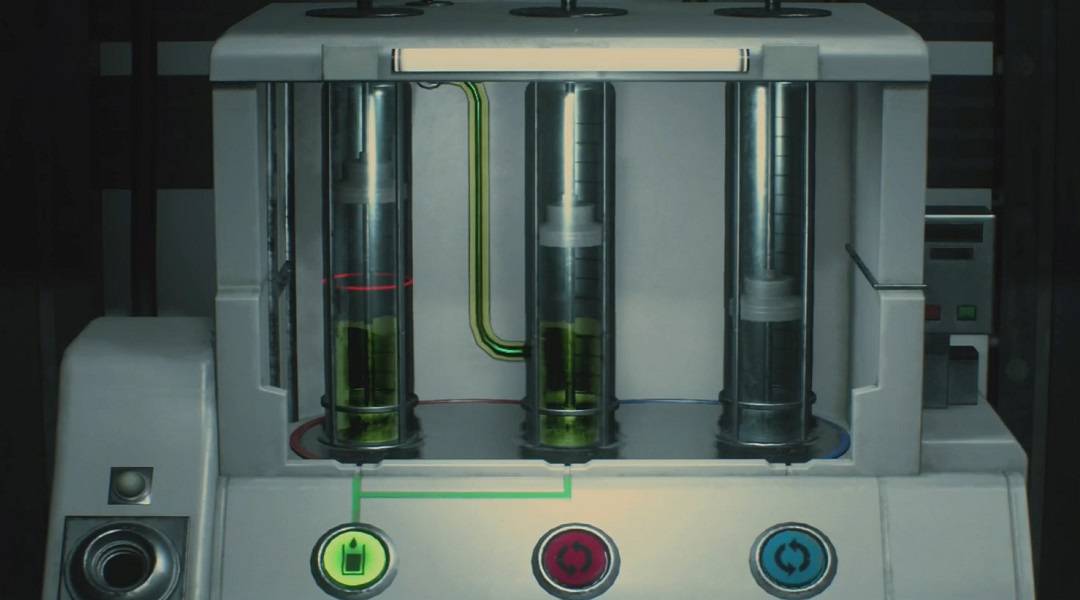 resident evil 2 cooling solution puzzle