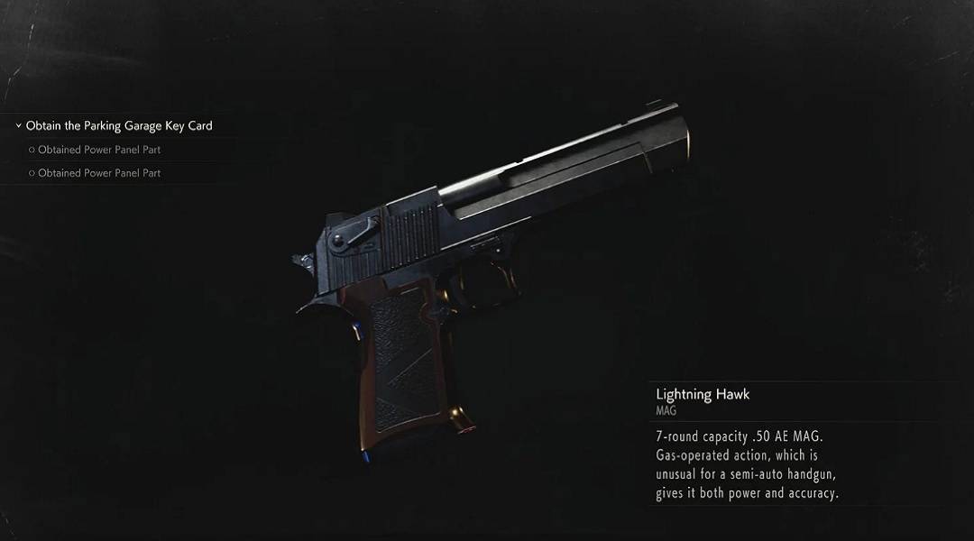 resident evil 2 lightning hawk magnum