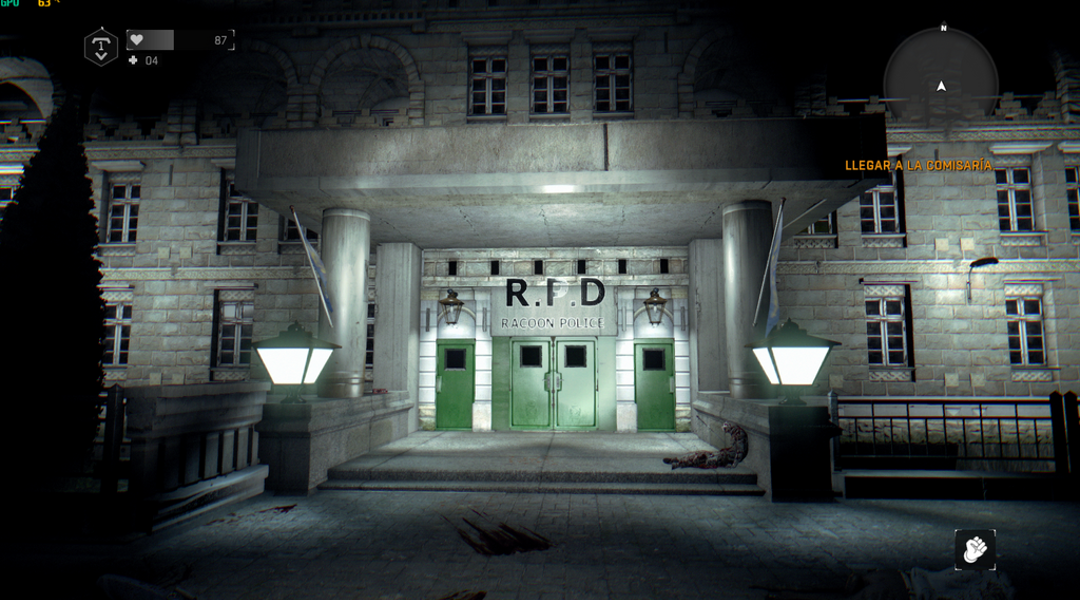 The police station from Resident Evil 2