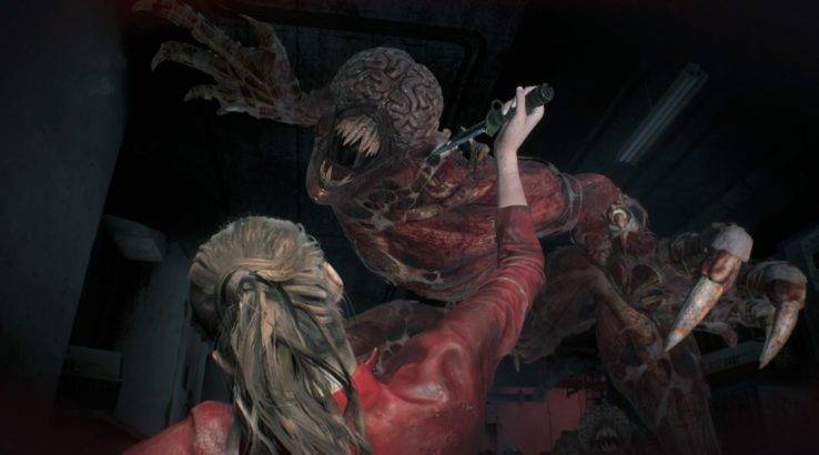 resident evil 2 remake licker