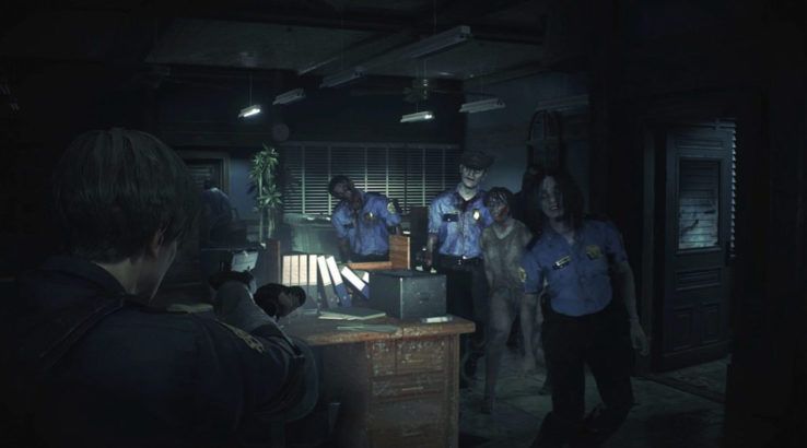 Resident Evil 2 Remake Gameplay Footage