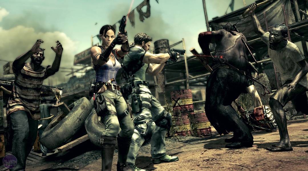 resident evil 5 chris zombies capcom ps4 xbox one