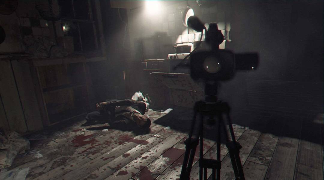 Resident Evil 7 VR Mode Includes Headtracking - Kitchen demo camera