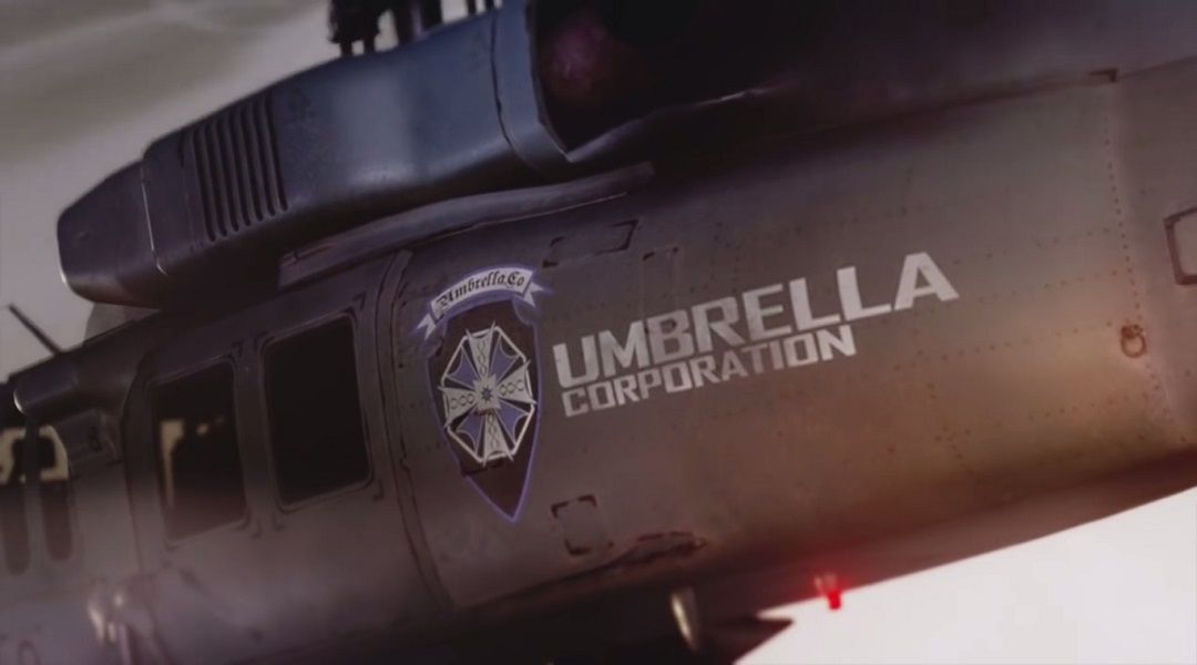 Resident Evil 7's Ending Explained - Umbrella Corporation helicopter