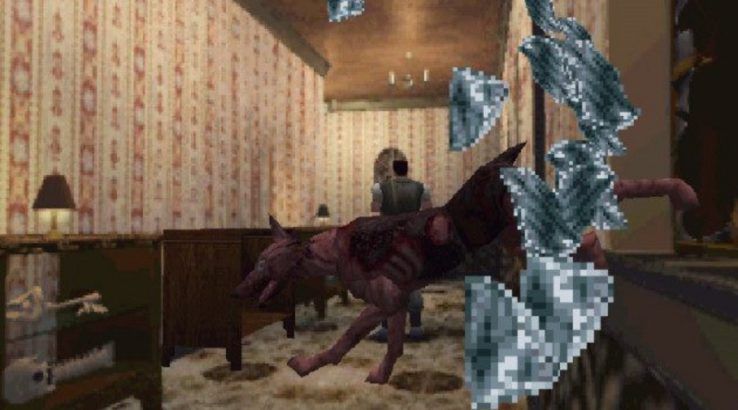 Resident Evil: Scariest Moments in Series History - Zombie dog jumps through window