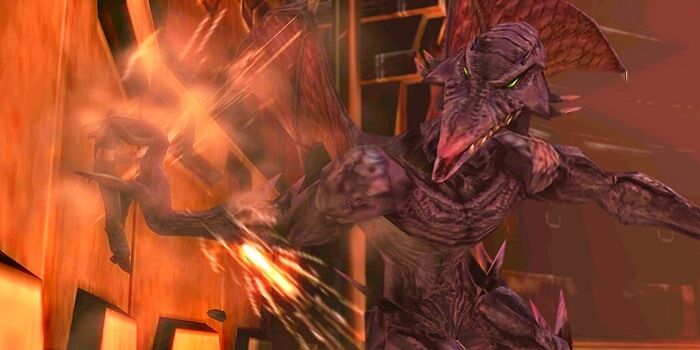 Top 10 Most Iconic Nintendo Villains - Ridley crushing Samus Metroid: Other M