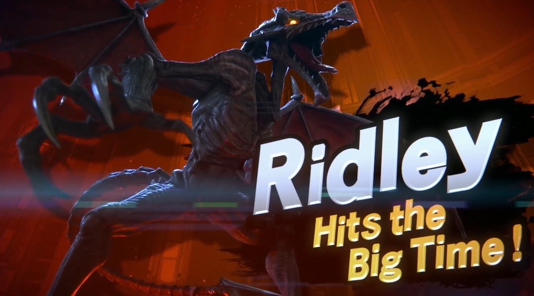 ridley smash bros ultimate joins roster graphic nintendo metroid