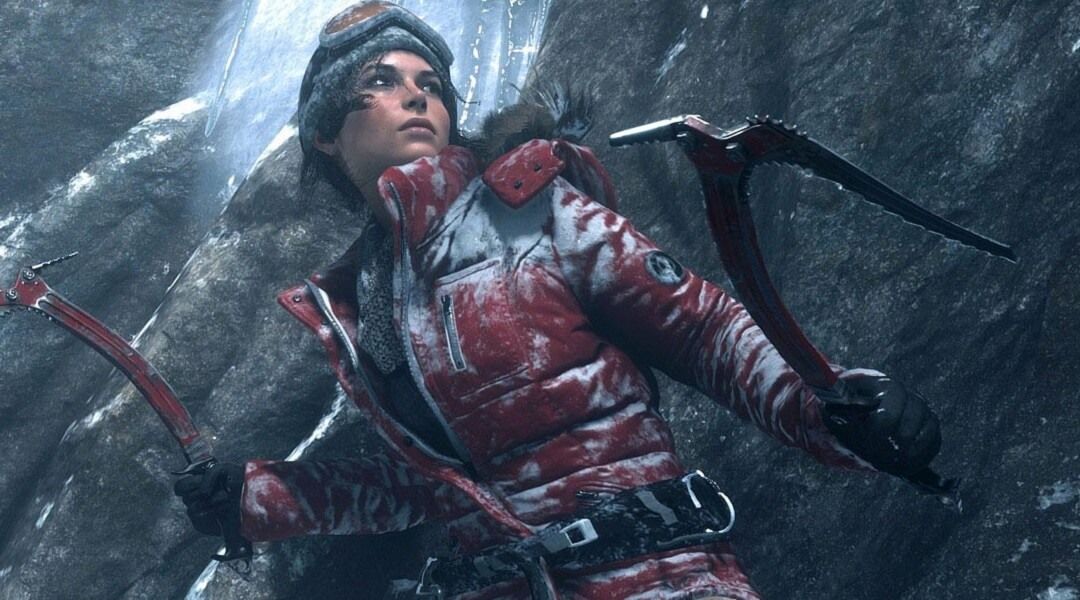 Rise of the Tomb Raider Season Pass Detailed Early - Lara Croft mountain climbing