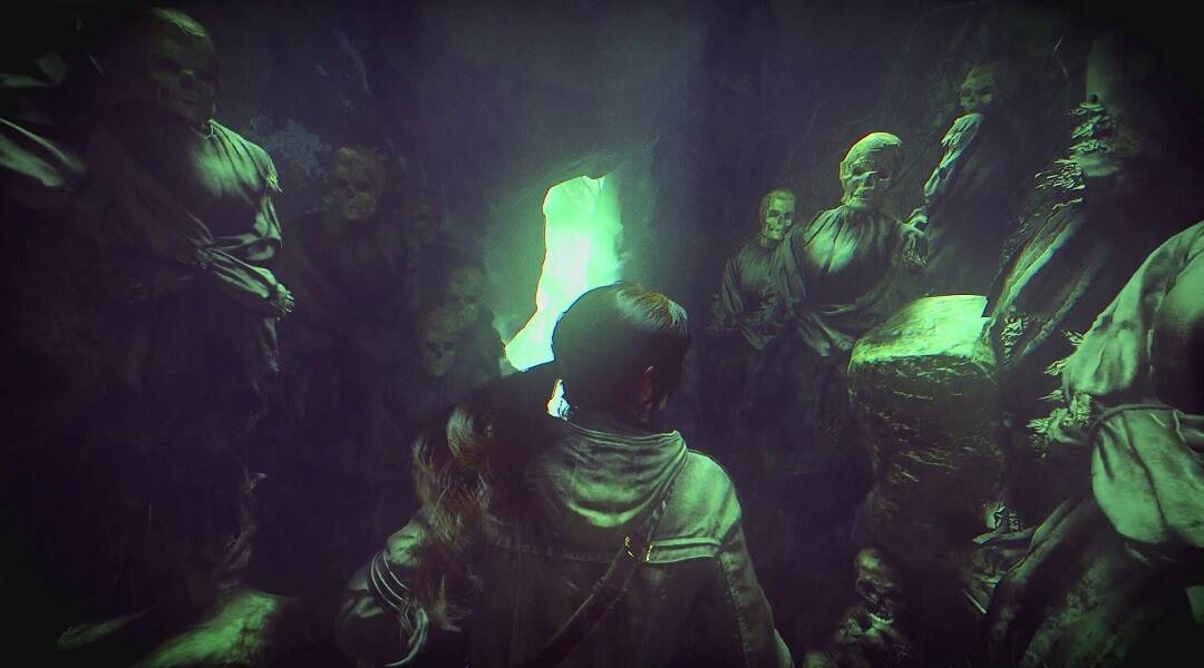 Rise of the Tomb Raider: Baba Yaga Story DLC Available Next Week - Baba Yaga The Temple of the Witch skeletons