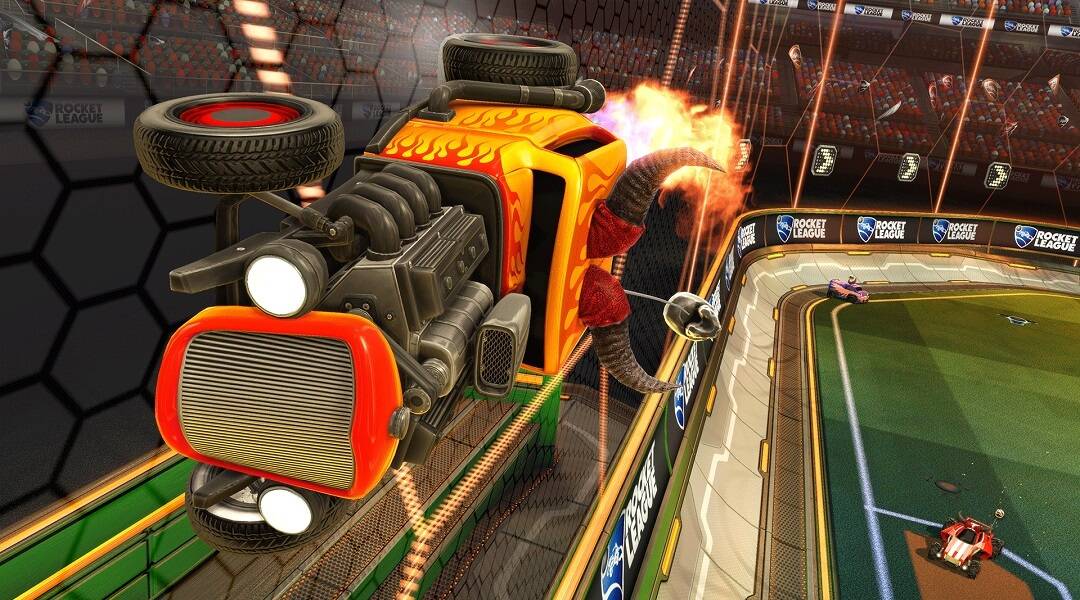Rocket Ricket Rocket League's Physical Release Comes with Four New Cars