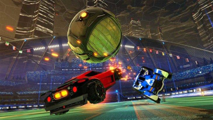 rocket league tackle screenshot