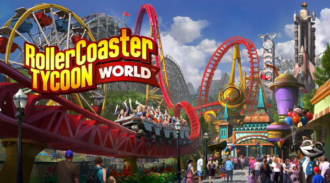RollerCoaster Tycoon World with Six Flags