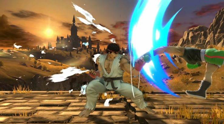 super smash bros ultimate ryu and little mac