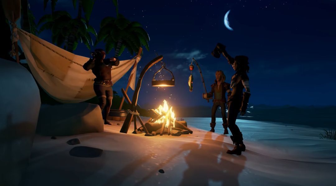 sea of thieves cooking fishing