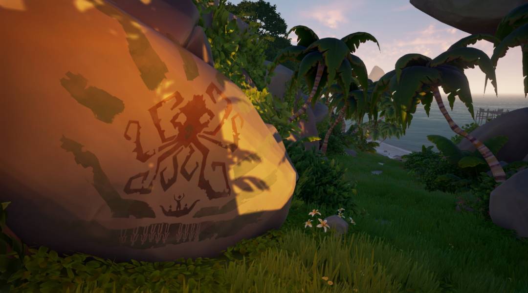 sea of thieves kraken painting