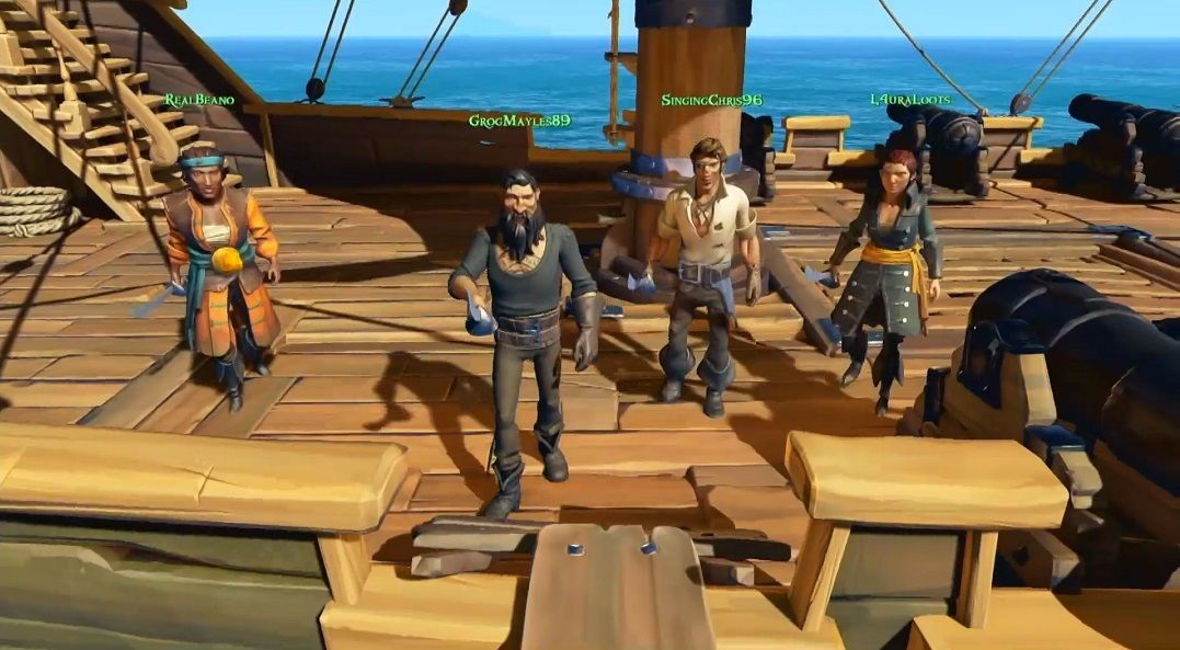 Sea of Thieves Gets Release Window - Sea of Thieves pirates