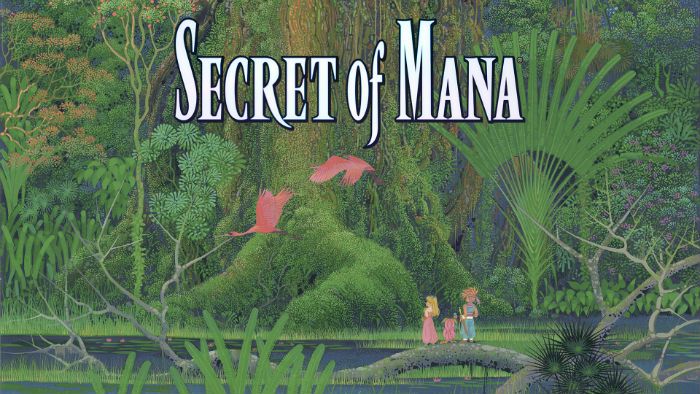 secret of mana title screen