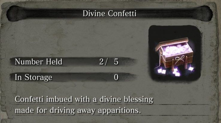 sekiro where to get divine confetti