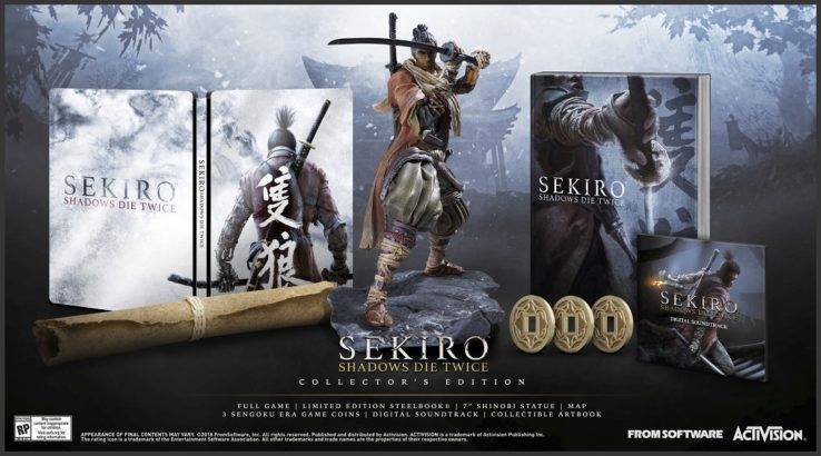 sekiro: shadows die twice collectors edition