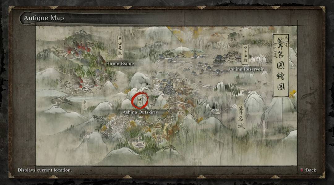 sekiro world map