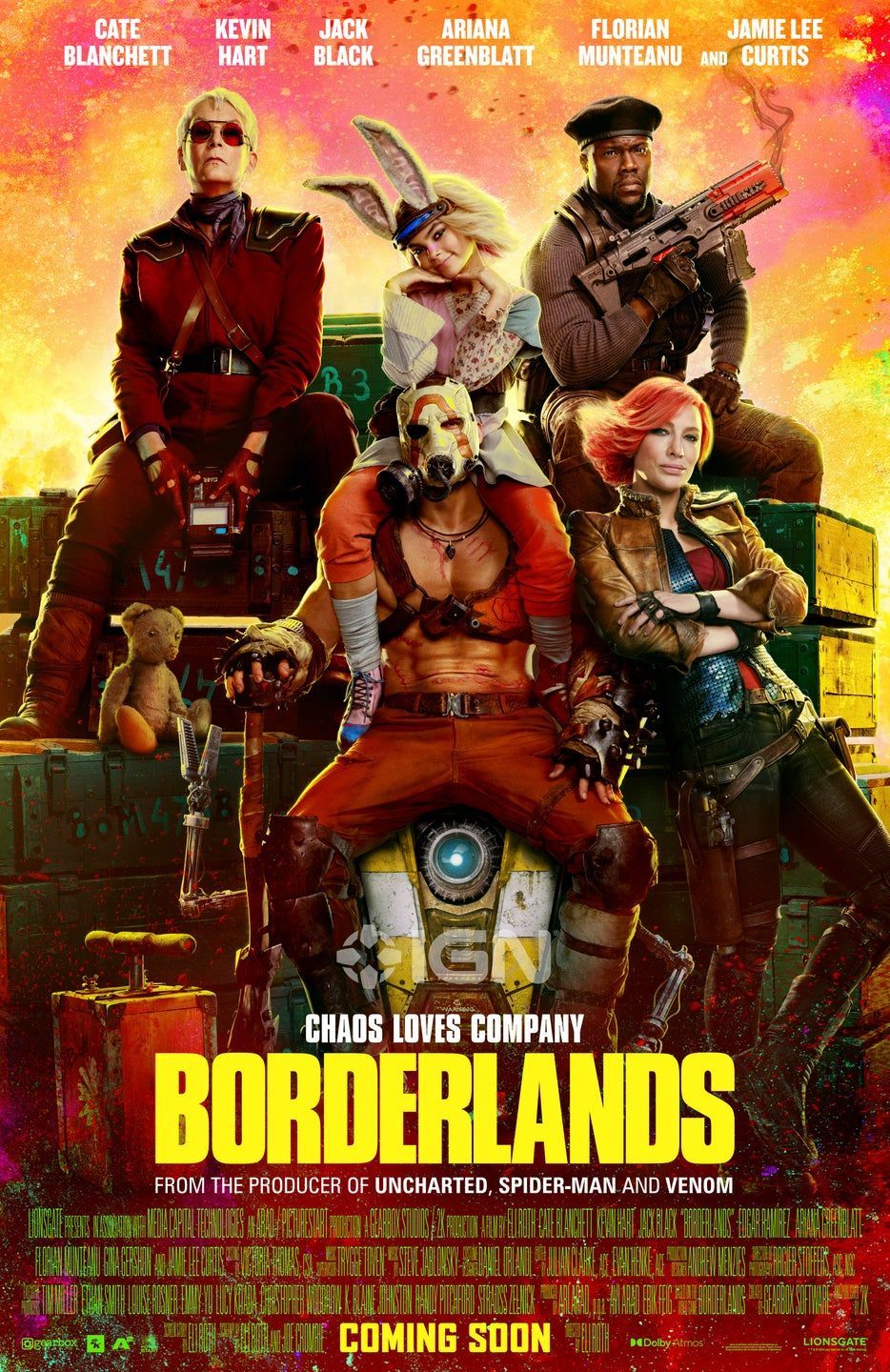 Borderlands 2024 póster de la película