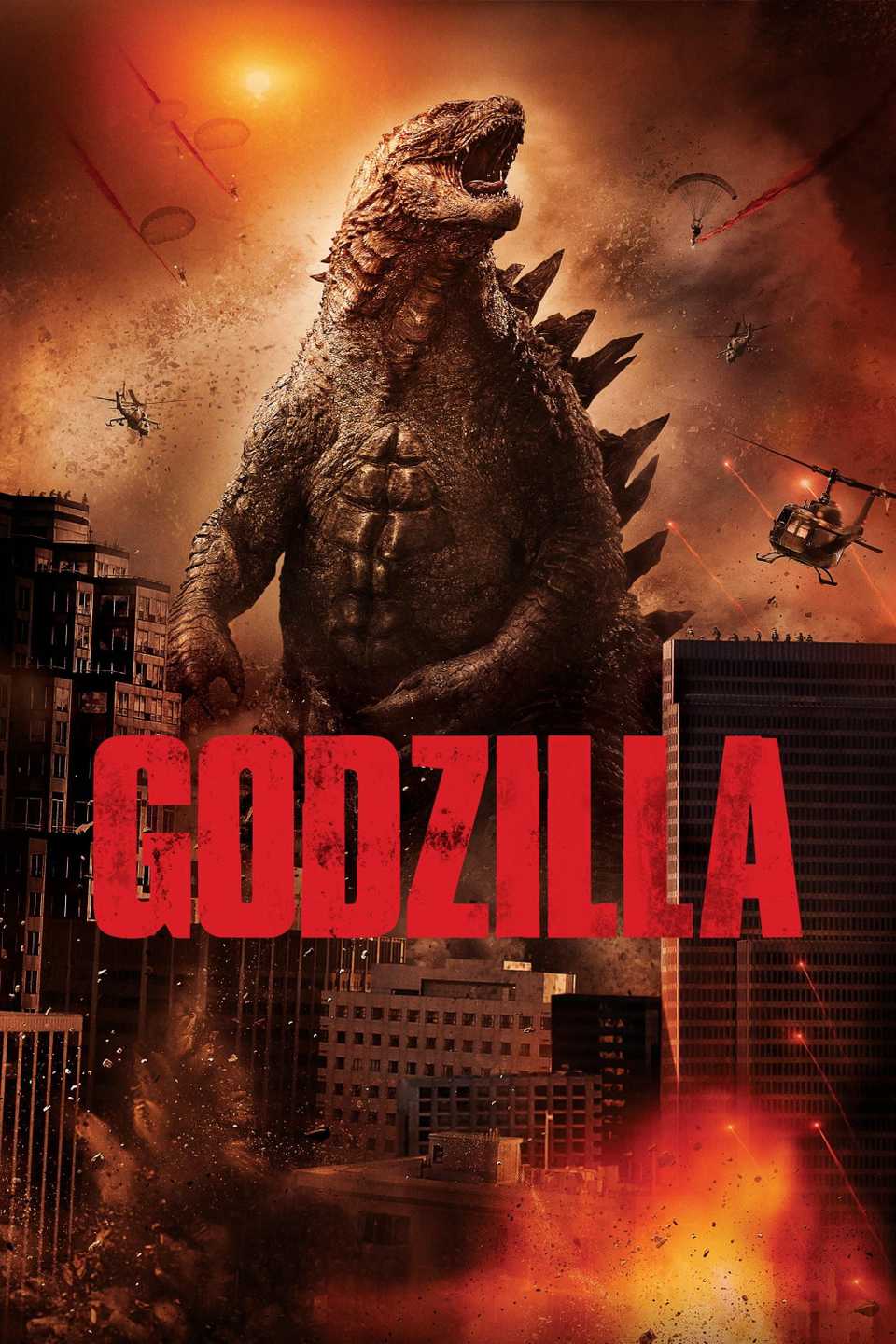 Godzilla (2014) poster.