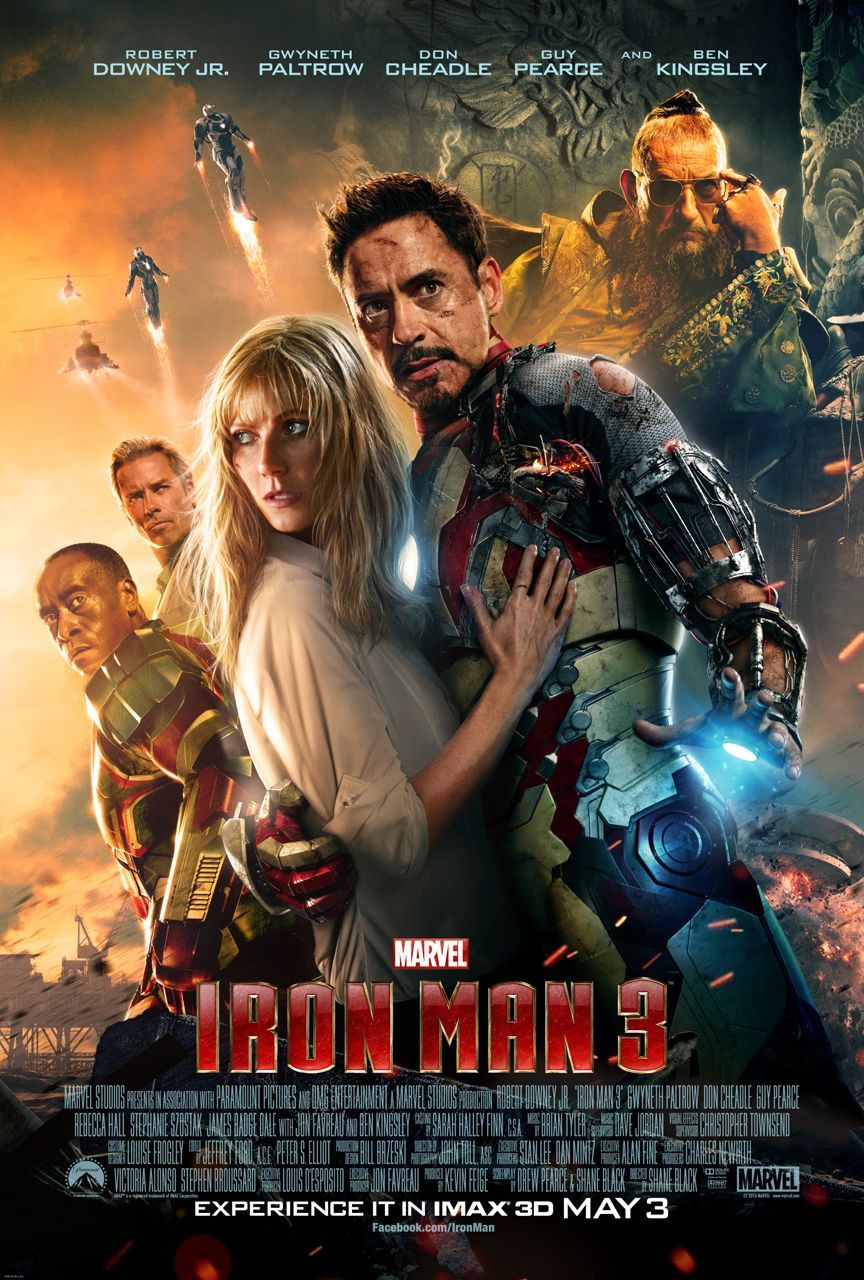 Iron man 3 imx poster