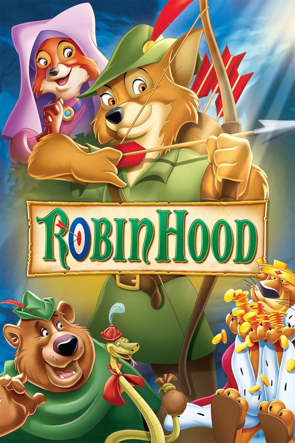 Póster de la película de Robin Hood Disney