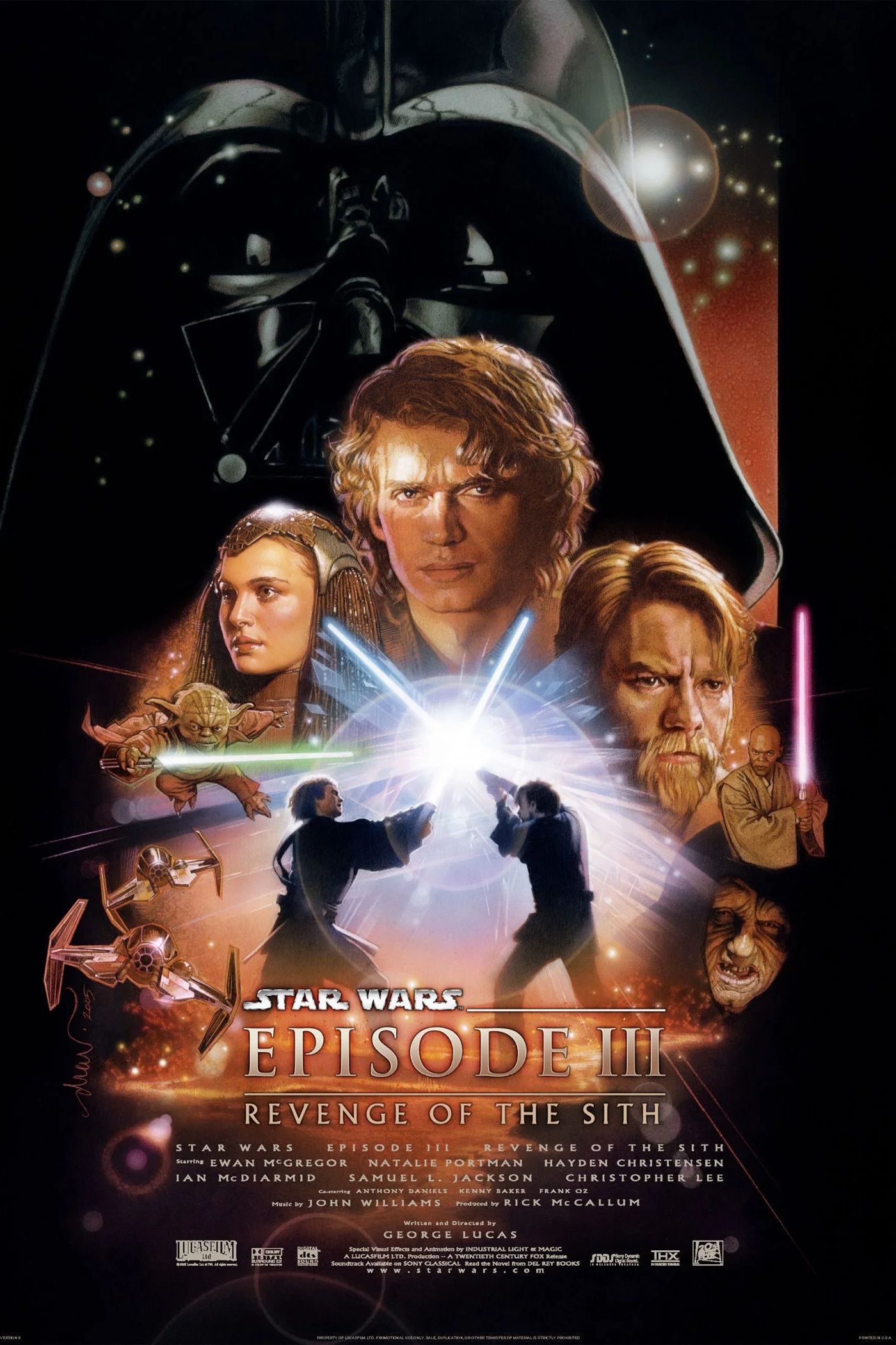 Star Wars Section III Revenge of the Sith Poster